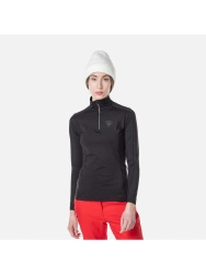 Koszulka Rossignol W CLASSIQUE HALF-ZIP BASELAYER TOP