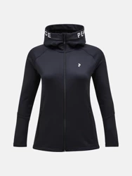 Bluza PEAK PERFORMANCE W RIDER ZIP HOOD Black