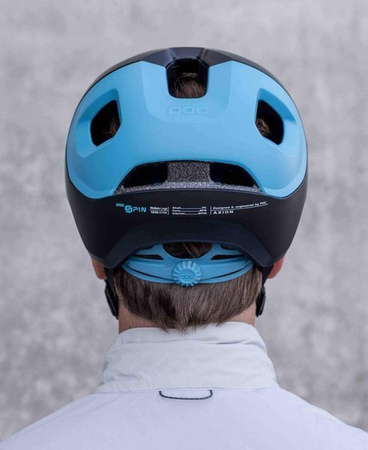 Kask POC AXION SPIN Uranium Black/Basalt Blue Matt