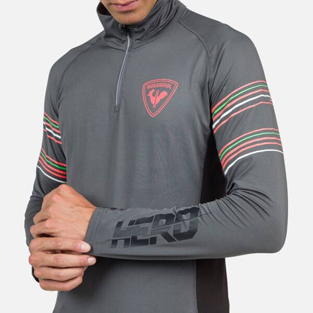 Koszulka Rossignol CLASSIQUE HERO HALF-ZIP BASELAYER TOP