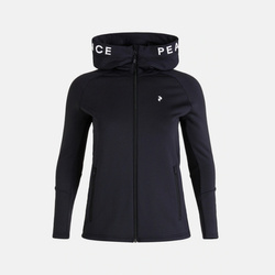 Bluza PEAK PERFORMANCE W RIDER ZIP HOOD Black