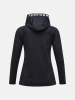 Bluza PEAK PERFORMANCE W RIDER ZIP HOOD Black