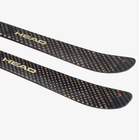 Narty HEAD CRUX 93 PRO BK/OR + WIĄZANIA